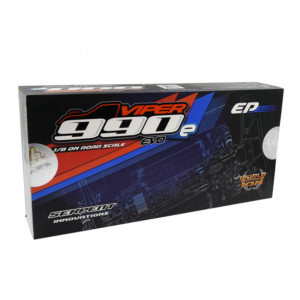 Serpent 1/8 Viper 990E EVO 4WD Onroad Car Kit EP 904007 (PRE-ORDER)