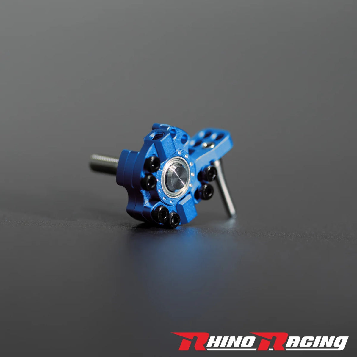 Rhino Racing R/c Rhino Racing SR Series Front Steering Aluminum Knuckle Set - BLUE RED ...