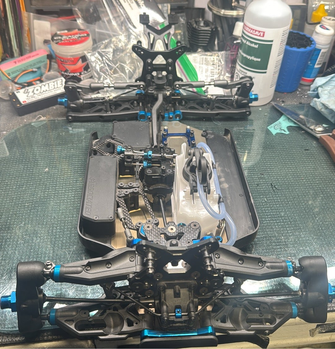 Team Associated RC8B4 Nitro kit OPEN BOX BUILT