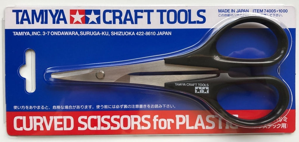 Tamiya - 70005 - CURVED SCISSORS for PLASTIC