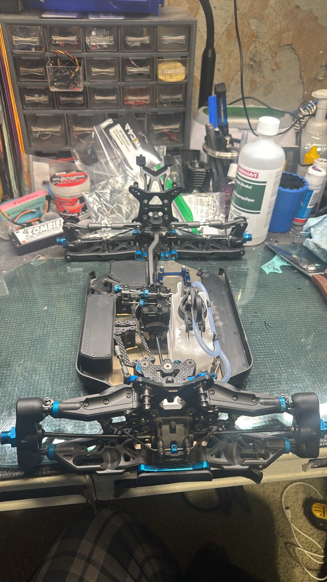 Team Associated RC8B4 Nitro kit OPEN BOX BUILT