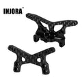 INJORA Carbon Fiber Shock Towers with Shock Mount Spacer for Losi Micro-B Micro-T