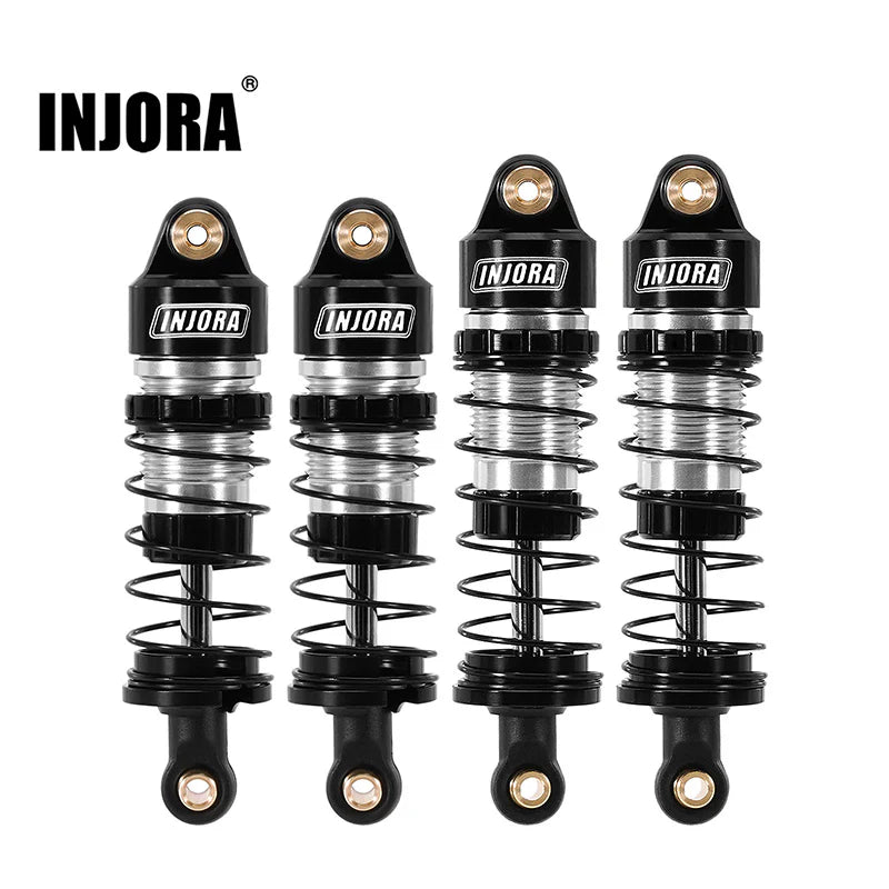 INJORA Team Losi 4PCS Aluminum Oil Shocks for Losi Micro-B Micro-T