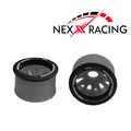 NXUSA-EVO-R Nexx Racing “JUD” threaded carbon-fiber reinforced EVO Flanged Rear Wheels (2) pcs for Mini-Z (GREY) R11 0 offset