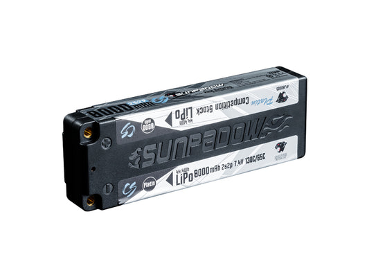 Sunpadow - Sunpadow Lipo Platin Series 8000-2S2P-7.4V-130C/65C Competition Edition