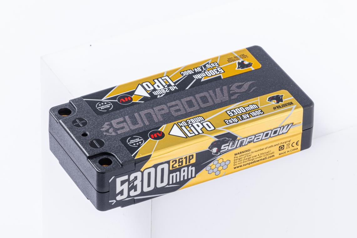 Sunpadow Champion Series 5300mAh-7.6V-2S1P-160C *PRE-ORDER*