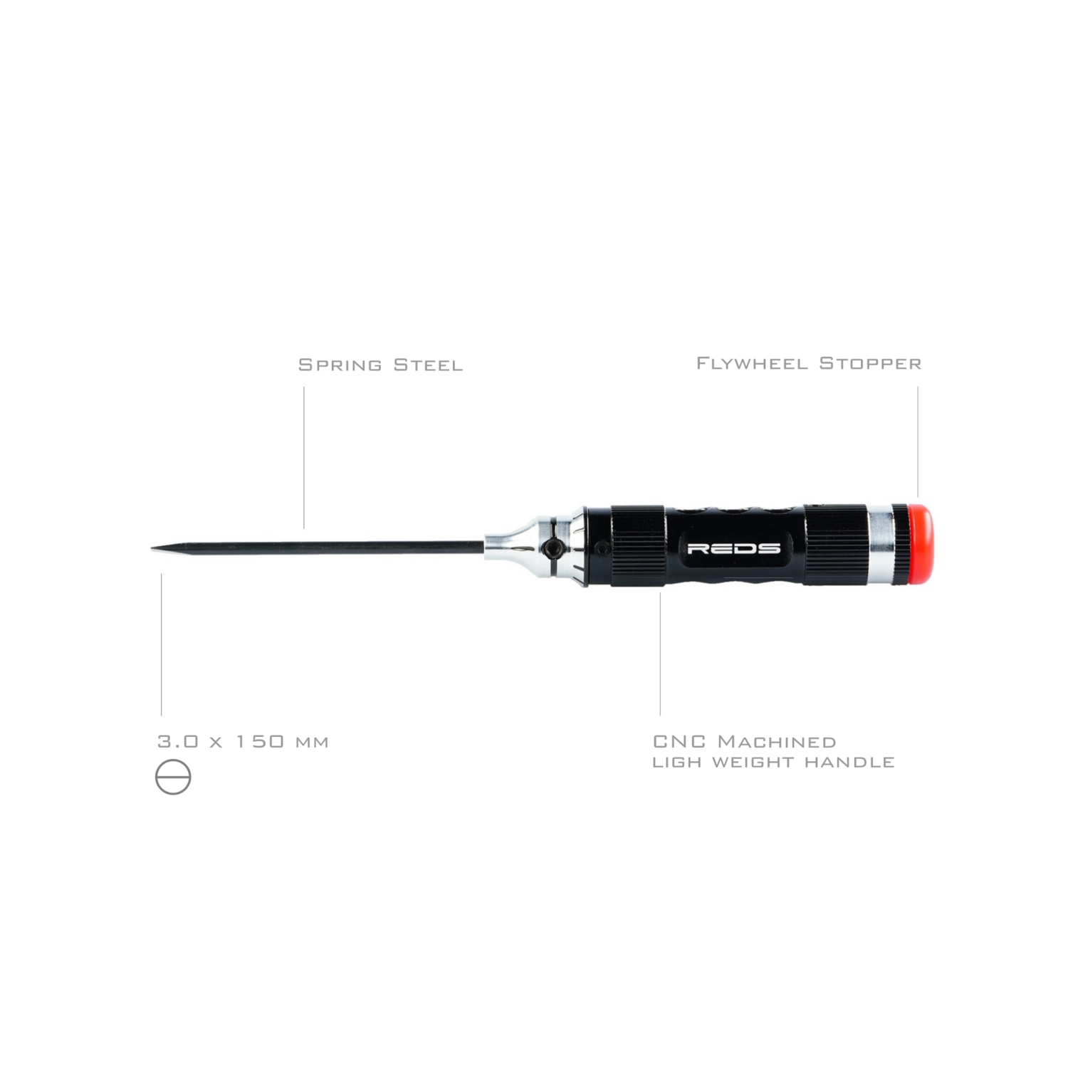 REDS Racing Engine Tuning Screwdriver 3 x 150mm