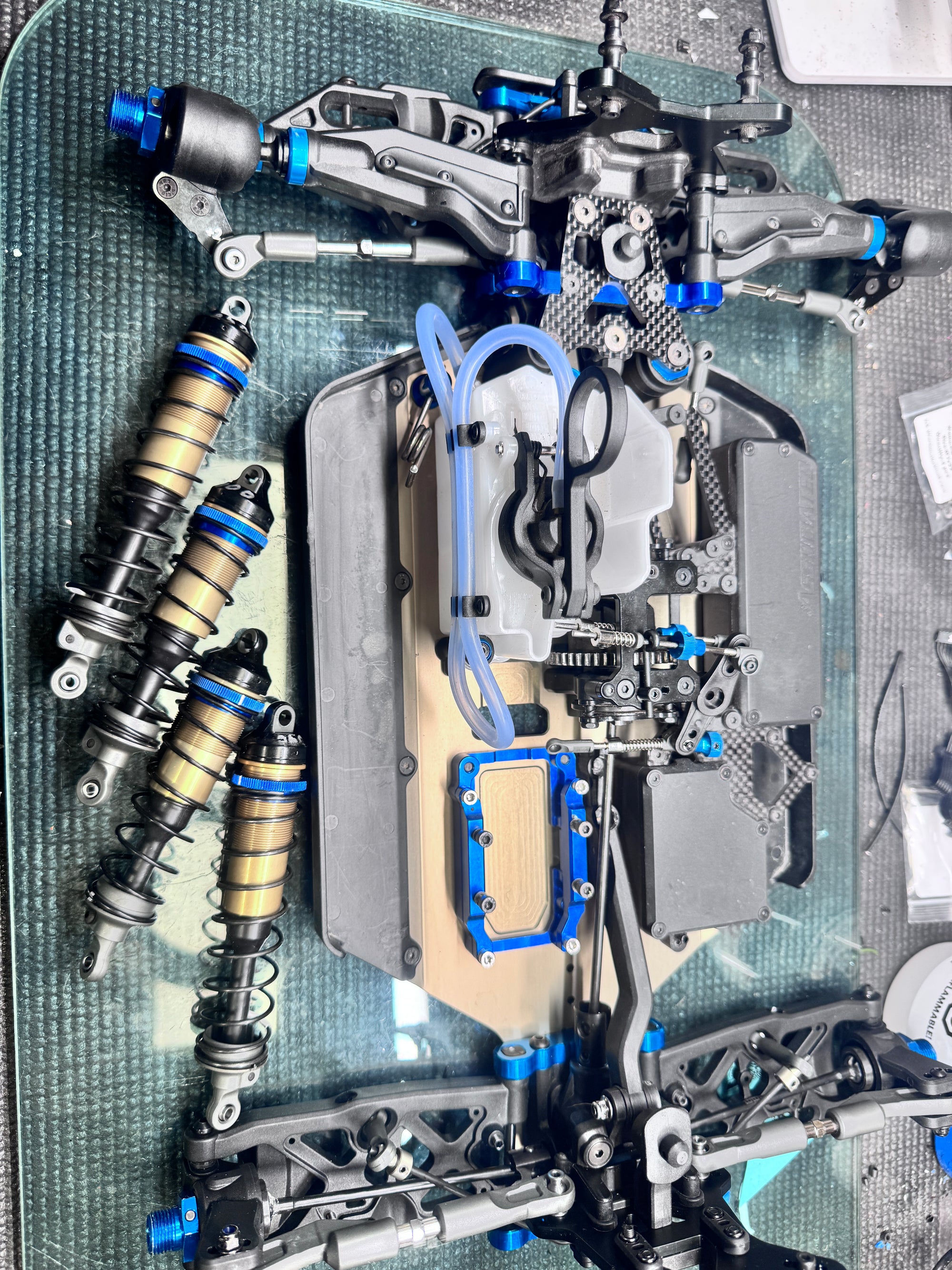 Team Associated RC8B4 Nitro kit OPEN BOX BUILT