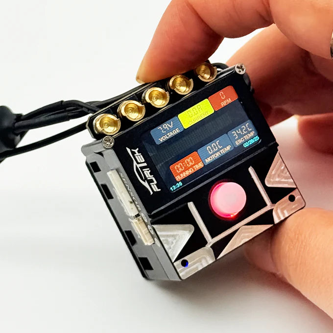 FURITEK SLIDETECH RACE 1/10 160A SENSORED ESC W/ OLED & INTERNAL FAN – Stock/Mod Competition ESC (PRE-ORDER)