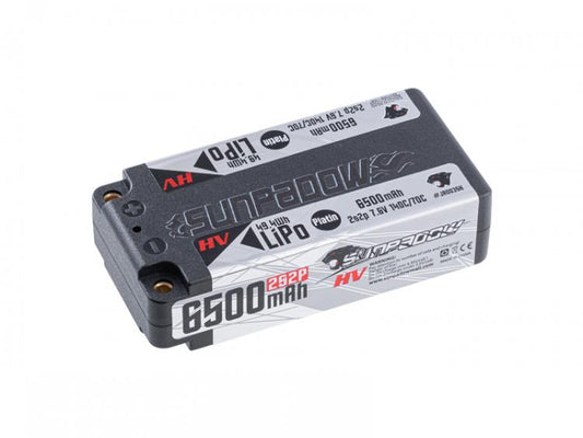 Sunpadow - Sunpadow High-End LiHV Shorty 6500mAh-7.6V-2s2p-140C