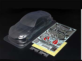 Tamiya Rc Body Set Nissan Fairlady Z Nismo Version w/ Light Bucket