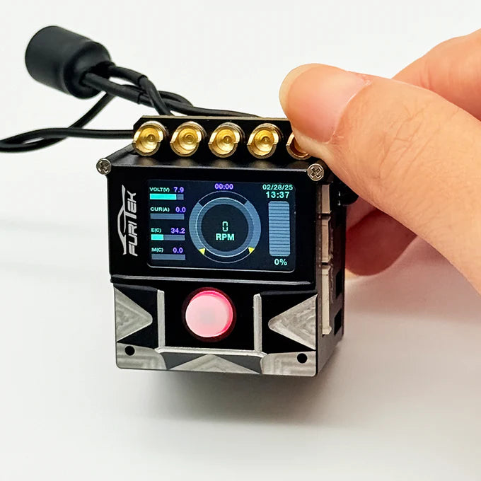 FURITEK SLIDETECH RACE 1/10 160A SENSORED ESC W/ OLED & INTERNAL FAN – Stock/Mod Competition ESC (PRE-ORDER)