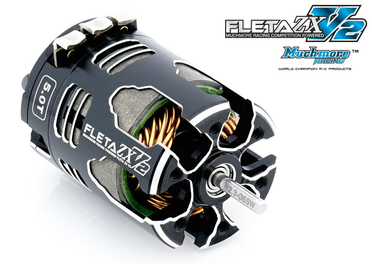 Muchmore Racing Products - MR-V2ZX050 - FLETA Zx V2 5.0T Brushless Motor