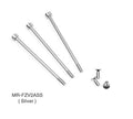 Muchmore - MR-FZV2ASS - FLETA Zx V2 Case & Timing cap Aluminum Screws Silver 6pcs
