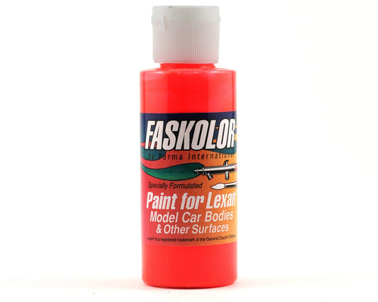 FASKOLOR - 40106 - Fasfluorescent Red - 2oz