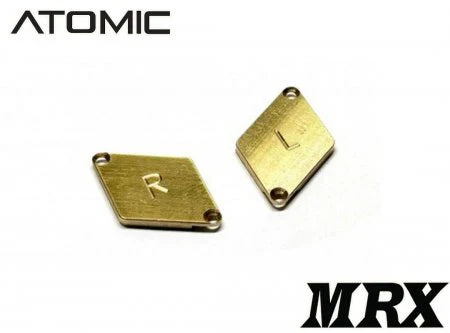 Atomic Brass 1.5g Weight for MRX Chassis (1 pair)