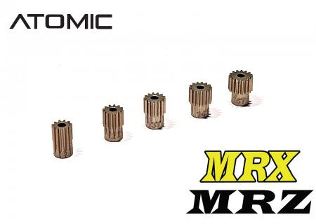 Atomic Hard Coated 64DP Pinion Set 11-15T (8.5mm tall)