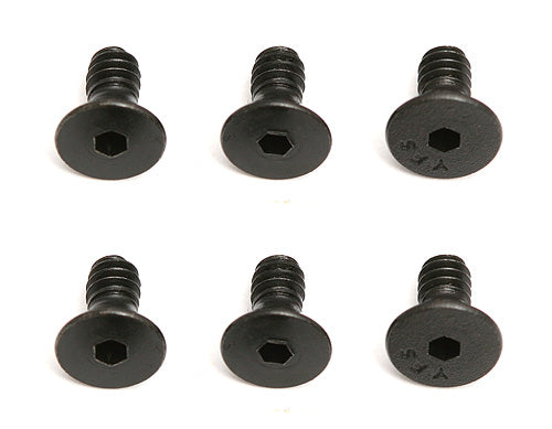 Team Associated - 6291 - Screws, 4-40 x 1/4 in FHCS