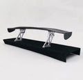 Raceworks RC Products Carbon Pattern Rear Spoiler 1 pc Silver w/ Stands For 1/10 Touring Drift Style 450