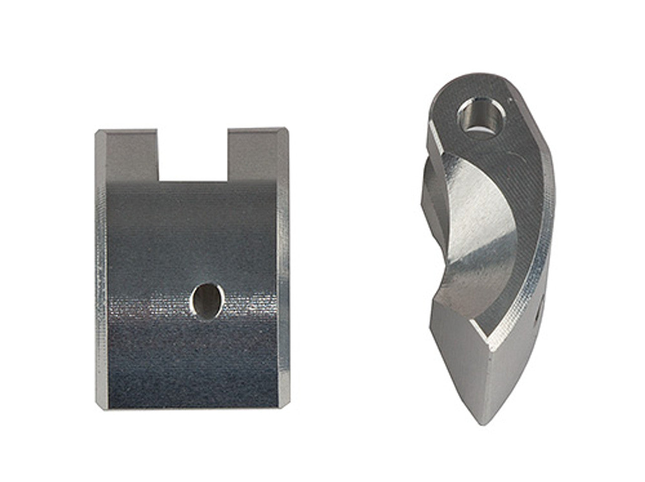 Team Associated Clutch Shoes, hard, 4-shoe, aluminum