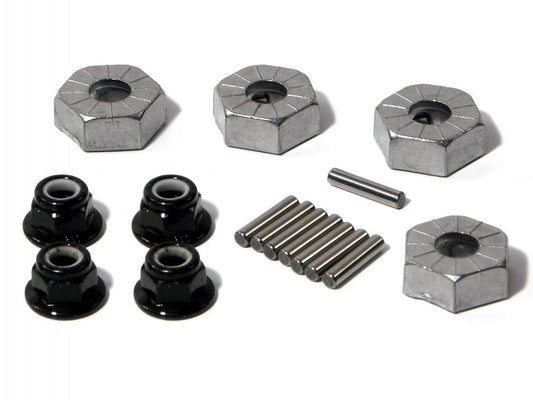 HPI - 86066 - HEX WHEEL HUB 14mm (SILVER/4pcs)