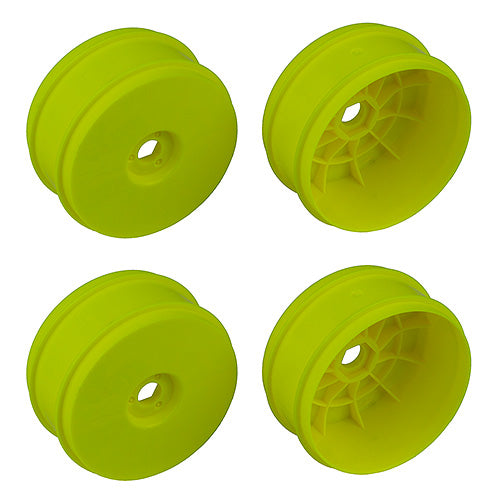 Team Associated - 89297 - 1:8 Buggy Wheels, 83 mm, 17 mm Hex, Yellow