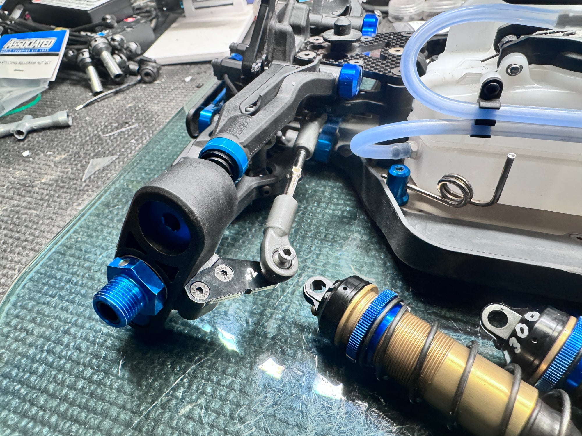 Team Associated RC8B4 Nitro kit OPEN BOX BUILT