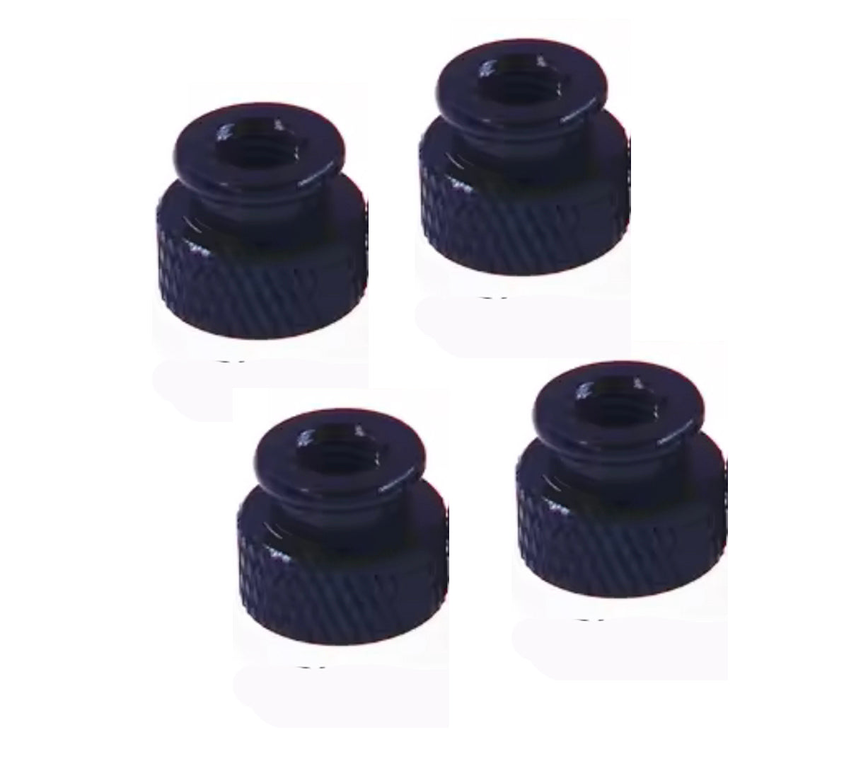 Raceworks RC Products - M4 Thumb Nuts (4PCS) Black