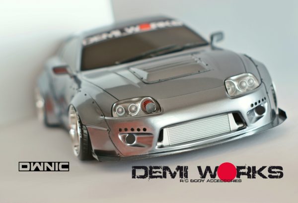 Demi Works Scale Intercooler Black  #DWNICBK
