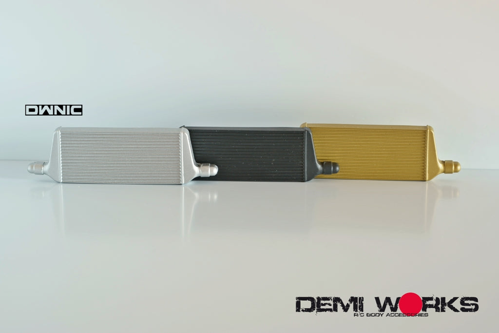 Demi Works Scale Intercooler Black  #DWNICBK