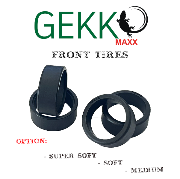 GKM-013 Gekko Maxx Front Tires F8.5 (4pcs)