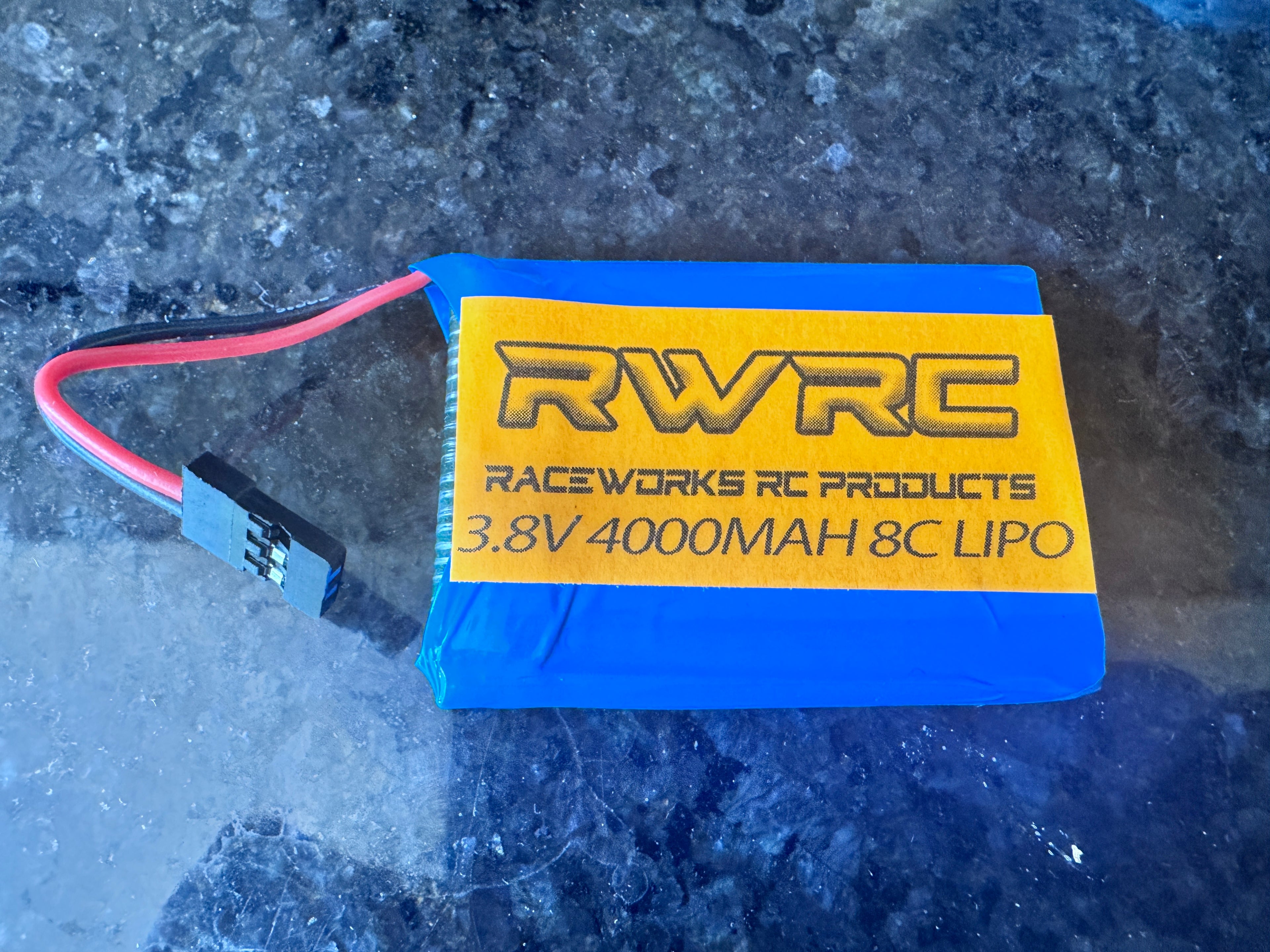 Raceworks RC Products - Sanwa M17 Radio Lipo 3.8v 4000 mah 8C