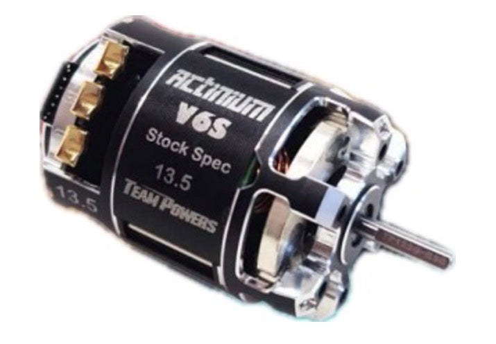 Team Powers Actinium V6S Stock Spec Motor 21.5T Brushless Motor