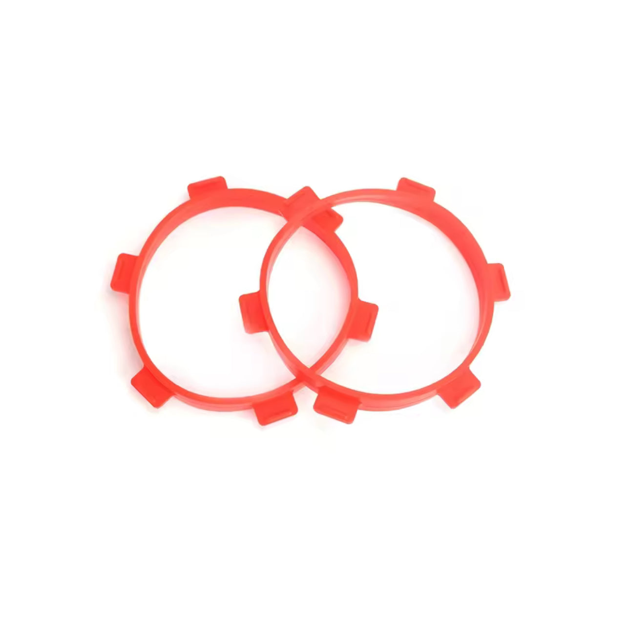 Raceworks RC Products - 1/8 TIre Bands (2 PCS) Red