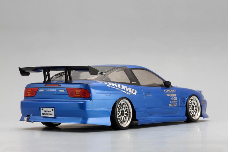 YOKOMO NISSAN 180SX STREET VER. BODY SET with Wing and muffler set
