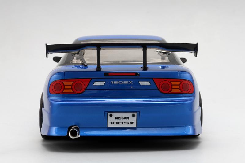 YOKOMO NISSAN 180SX STREET VER. BODY SET with Wing and muffler set