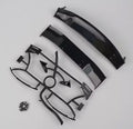 Raceworks RC Products Rear Wing Spolier, Side Mirrors and Wiper Kit