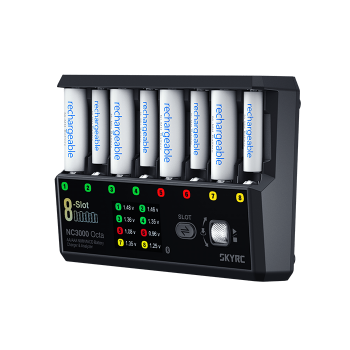 SKYRC NC3000 Octa AA/AAA NiMH NiCd Charger And Analyzer