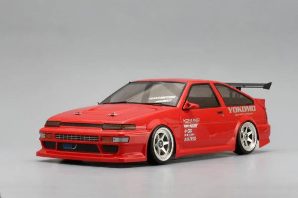 Yokomo TOYOTA AE86 STREET STYLE TRUENO HATCHBACK 1-10 BODY SET SD-AE86BS