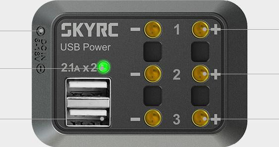SkyRC DC Power Distributor w/XT60 Plug