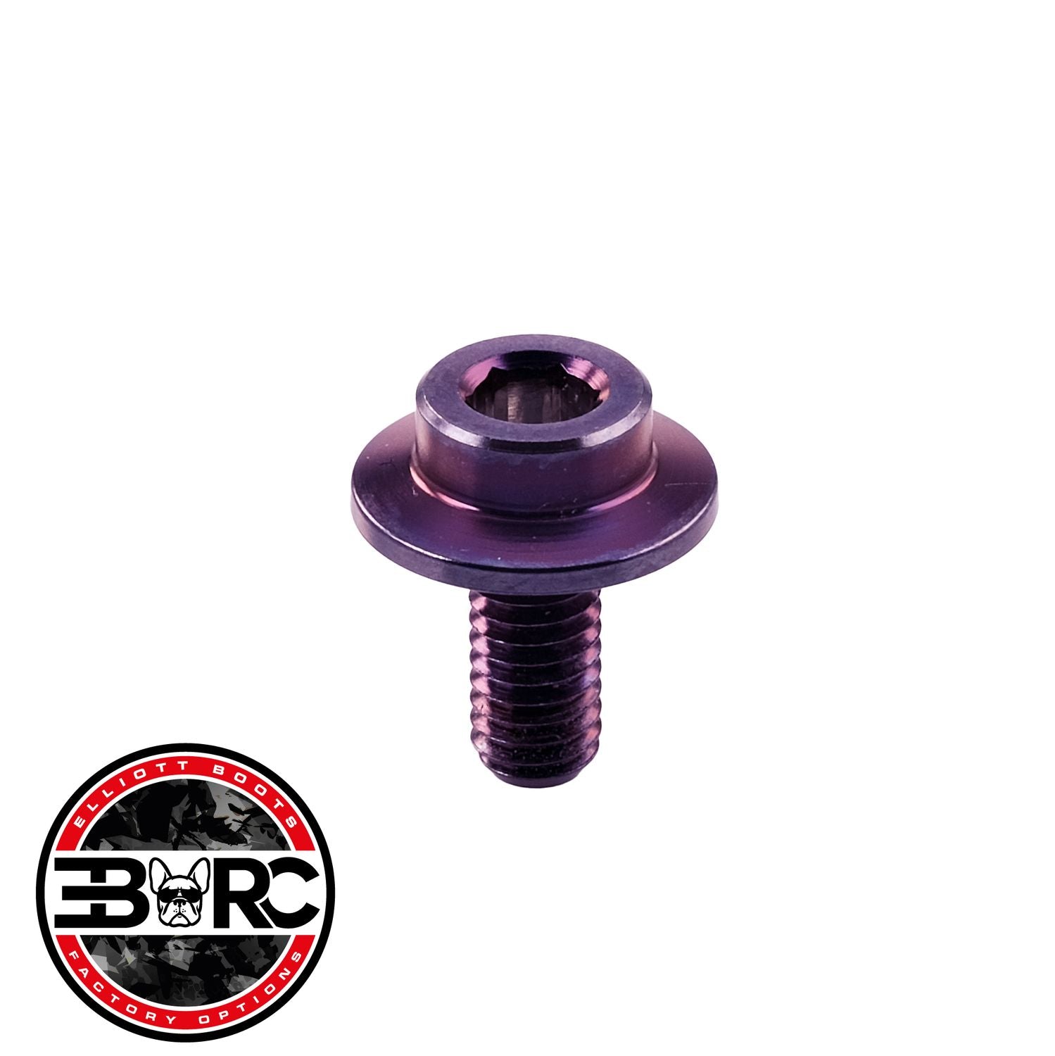 Elliot Boot Factory Options - CLUTCH RETAINER SCREW TITANIUM OFF ROAD, Purple Reds Racing