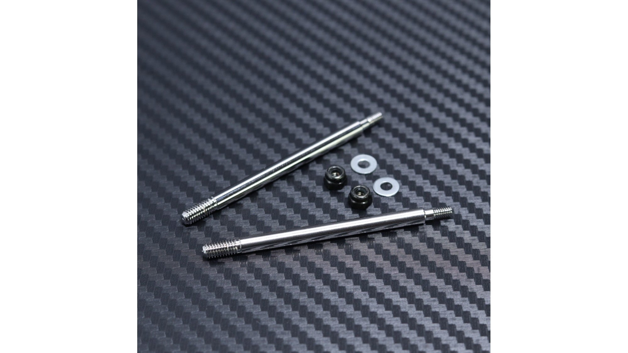 Front 59,50mm (Long) Shock Shaft 2pcs for Mayako MX8 (-22-25)