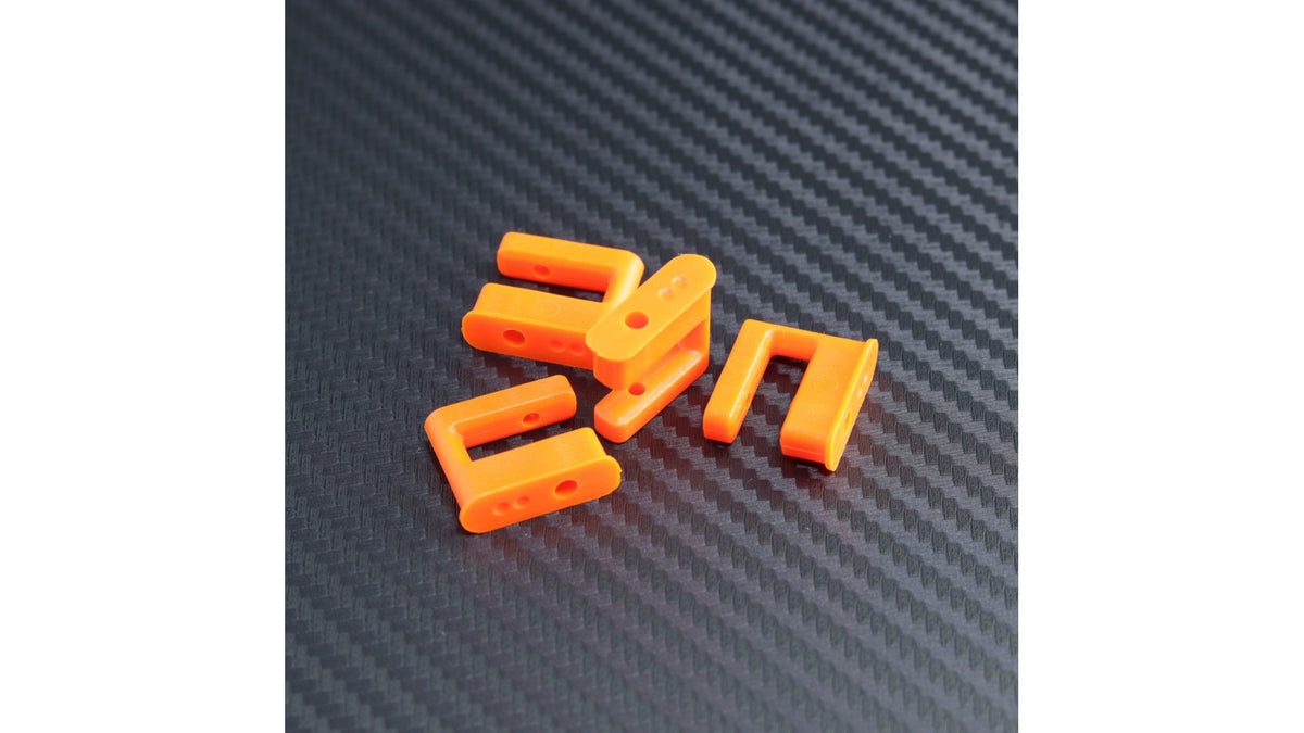 Mayako MYB0149-02ORA Lower Arm Shock Position Insert 2 (Middle) (Orange) for Mayako MX8 (-22-25)