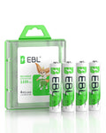 EBL 1100 mah Ni-MH AAA Battery Qty. 4