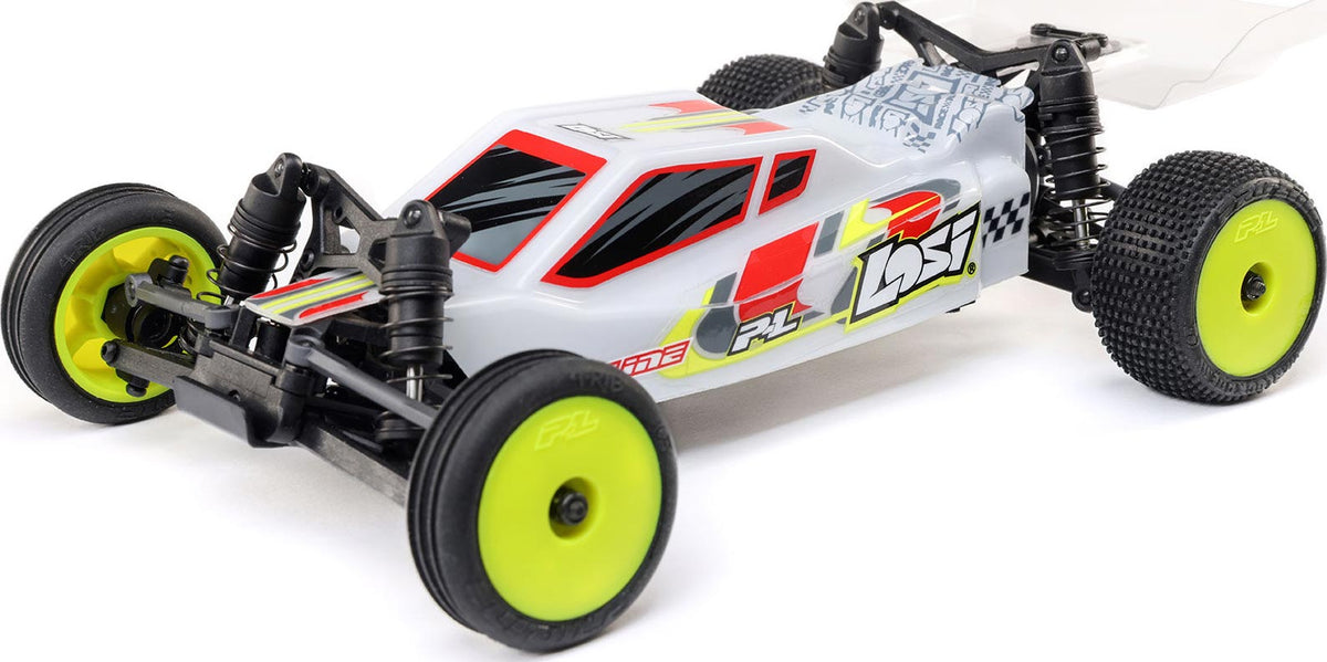 Losi 1/24 Micro-B 2S 2WD RTR Race Buggy (Battery & Charger Included), White