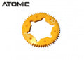 Atomic Spur Gear for DG Ball Diff (53T) Yellow