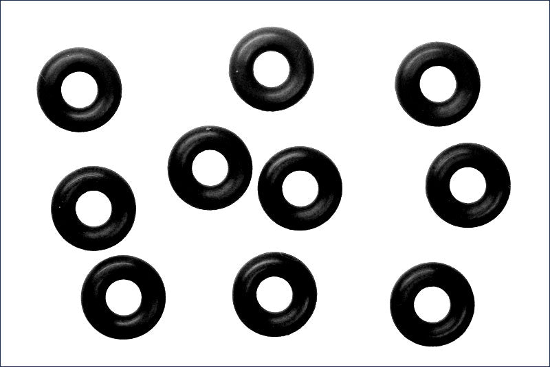 Kyosho ORG03BK O-Ring(P3/Black)10Pcs