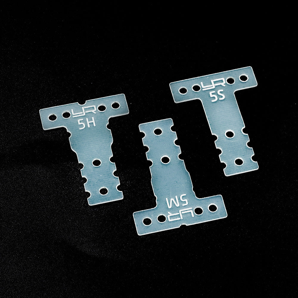 YEAH RACING 0.5MM FRP REAR SUSPENSION T-PLATE (MM) FOR KYOSHO MINI-Z MR03 MR04