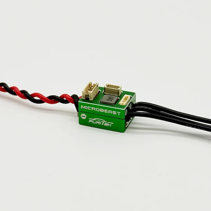 FURITEK MICROBEAST 2S LIPO 25A/50A BRUSHLESS ESC WITH WIFI MODULE FOR 1/24 & 1/28 DRIFT/RACE CARS - SENSORED/SENSORLESS