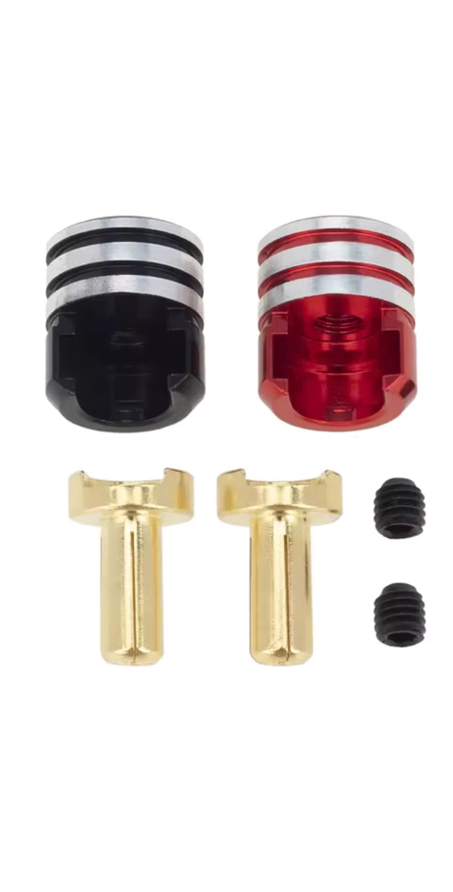 Raceworks RC Products - Aluminum Battery 5mm Bullet Connectors